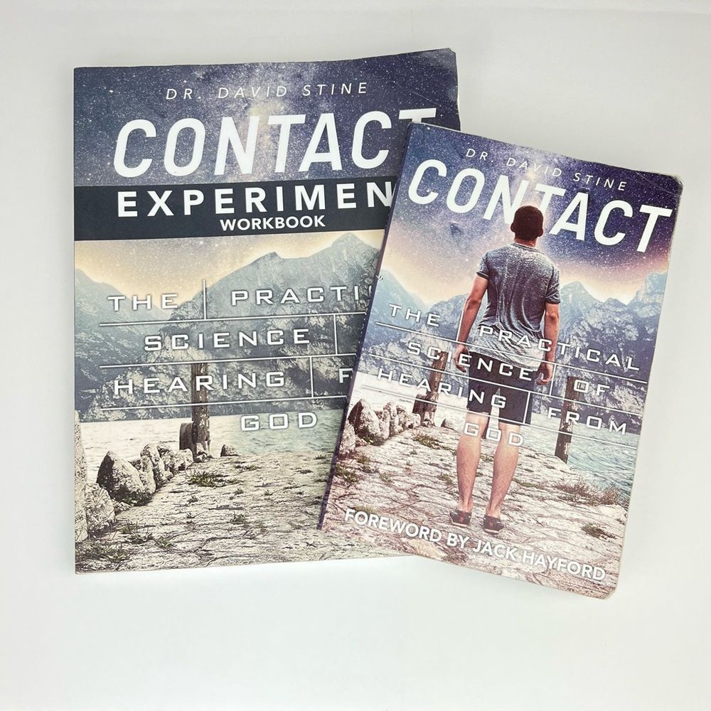 Contact by Dr. David Stine Book & Workbook!! Self-Help Faith Based Book
